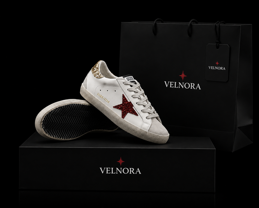 Golden Goose Glitter Star Sneakers VELNORA™