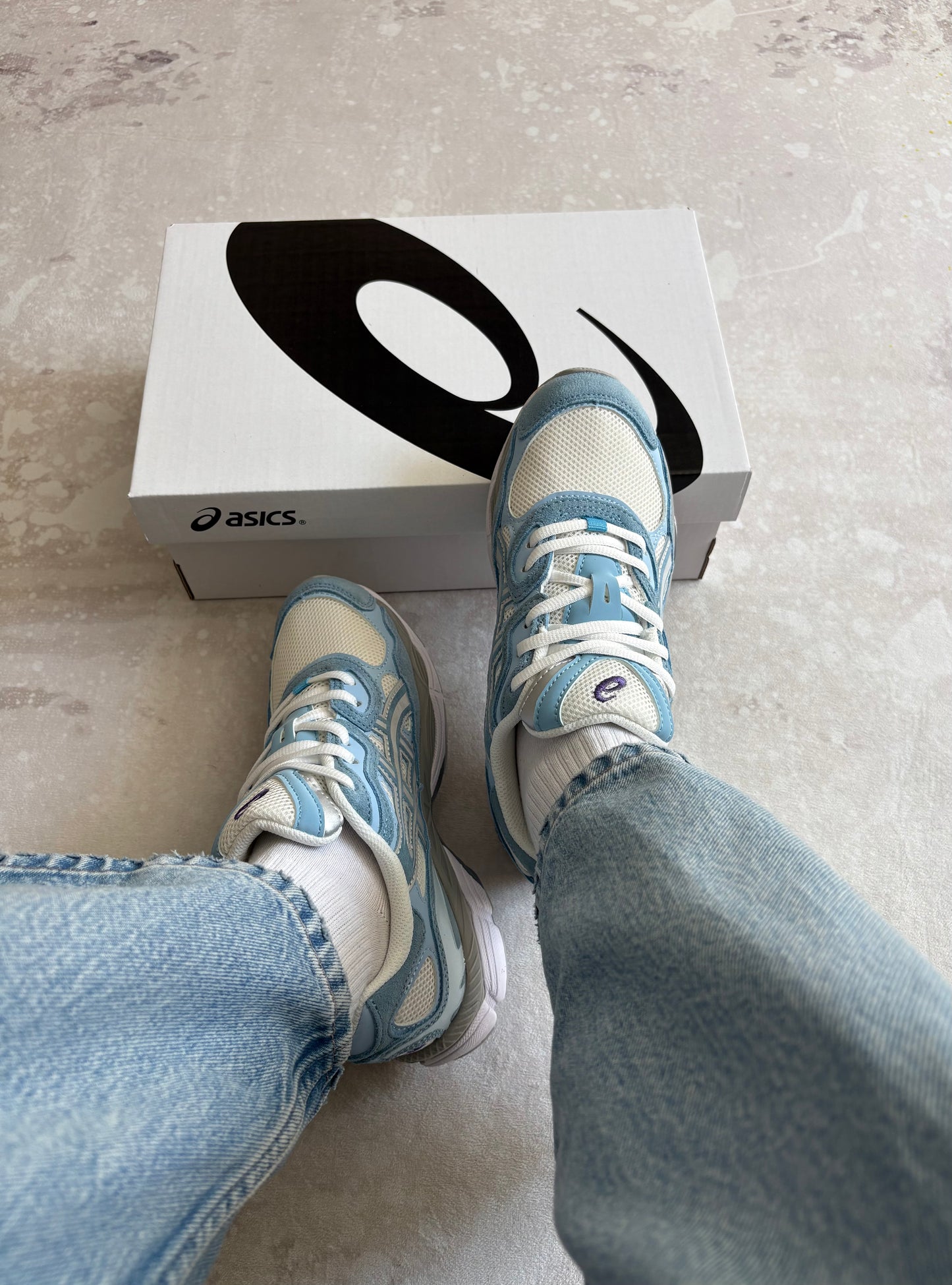 ASICS Gel-NYC — Cream Arctic Sky VELNORA™