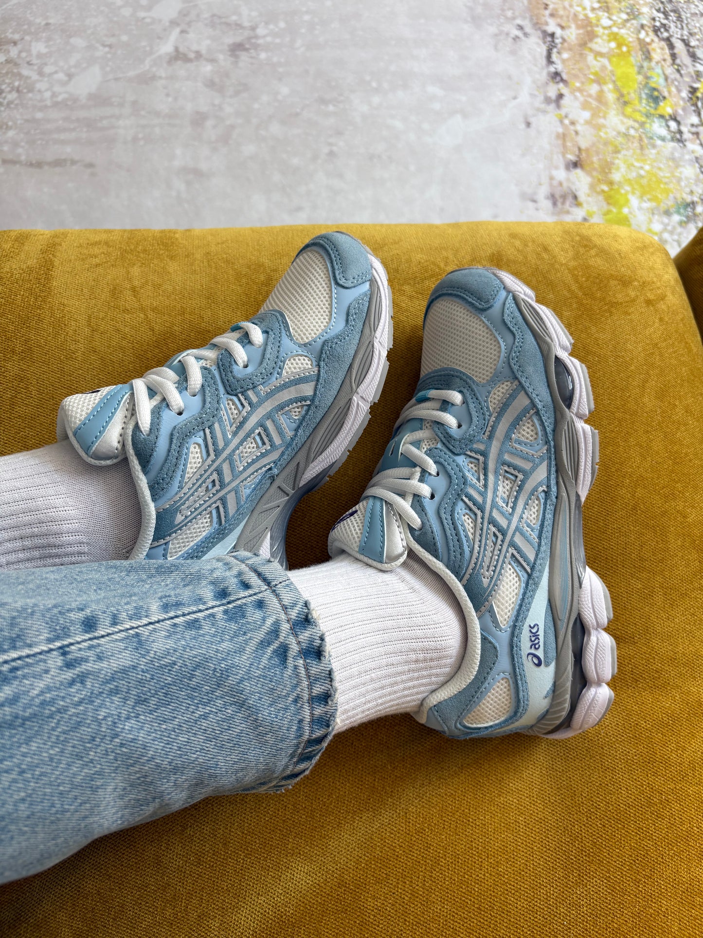 ASICS Gel-NYC — Cream Arctic Sky VELNORA™