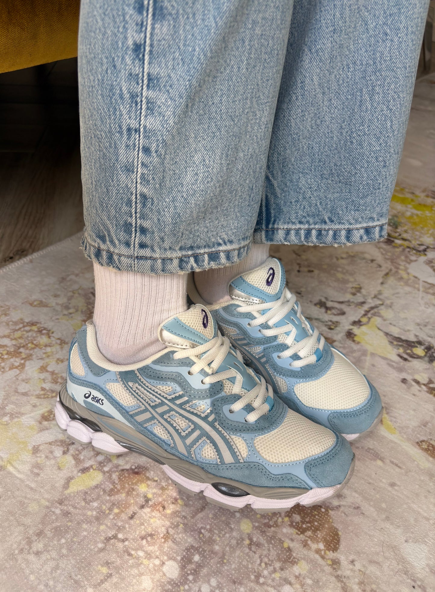ASICS Gel-NYC — Cream Arctic Sky VELNORA™