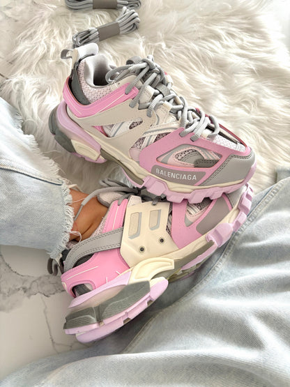 Balenciaga Track Grey Pink VELNORA™