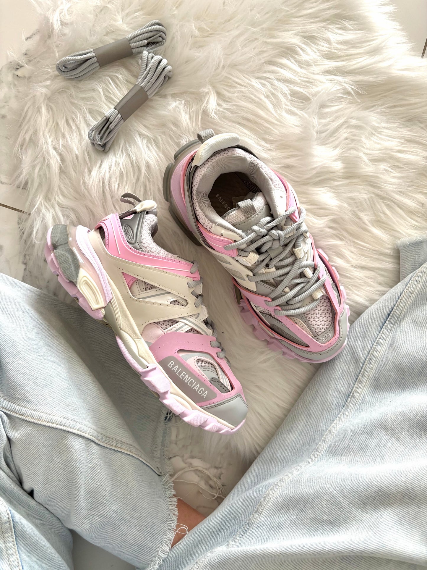 Balenciaga Track Grey Pink VELNORA™