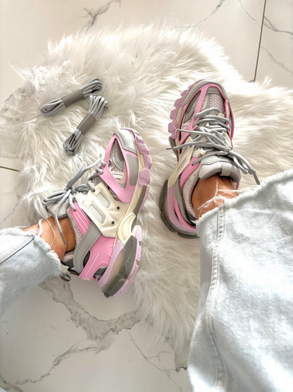 Balenciaga Track Grey Pink VELNORA™
