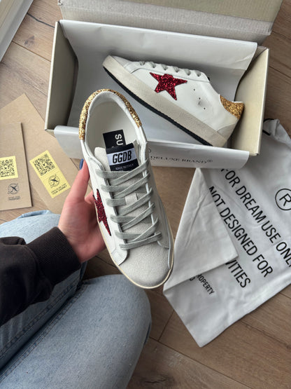 Golden Goose Glitter Star Sneakers VELNORA™