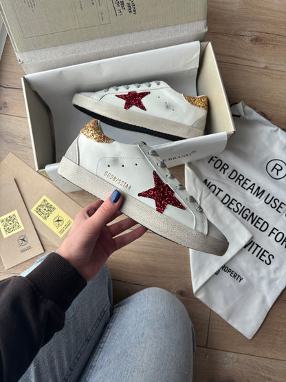 Golden Goose Glitter Star Sneakers VELNORA™
