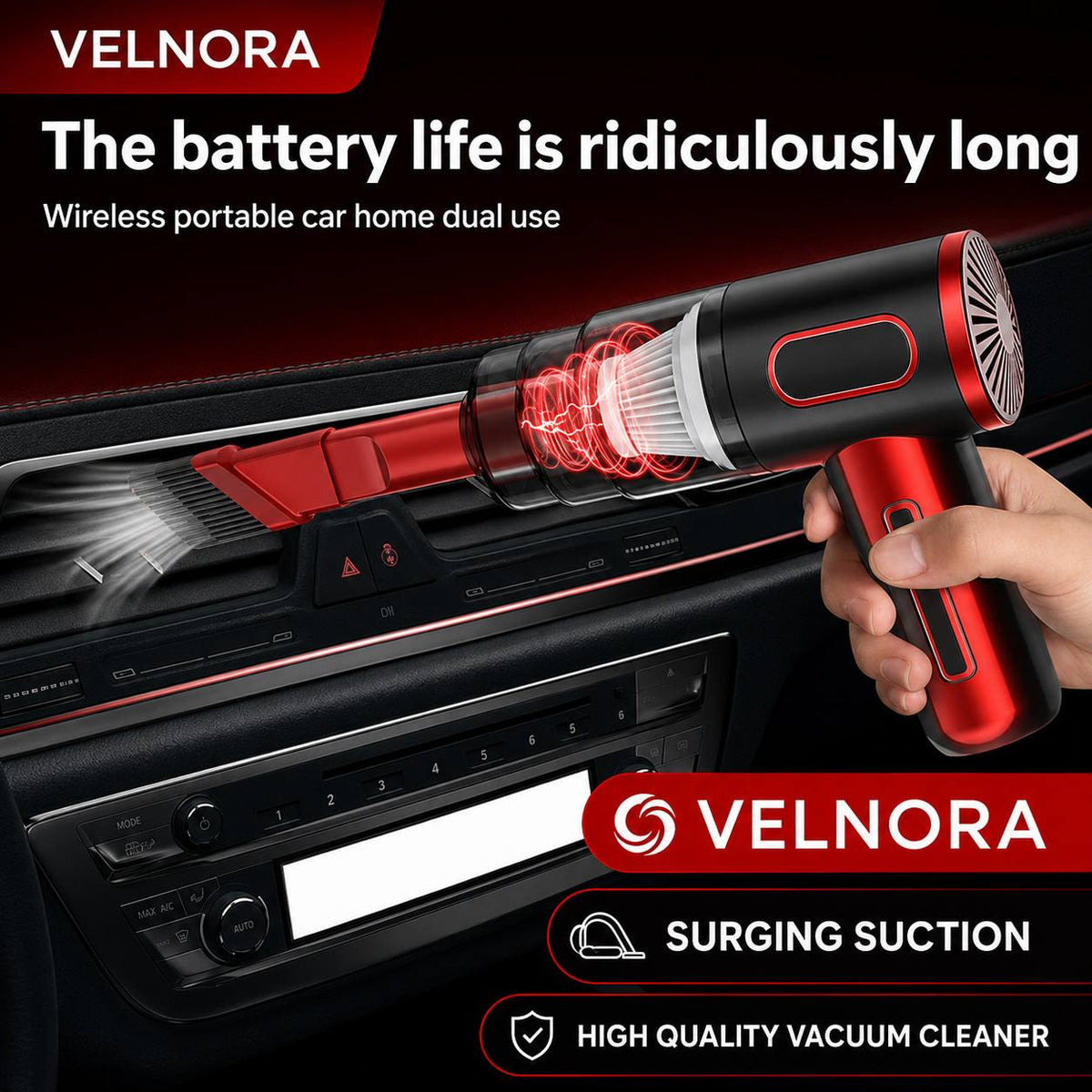 PowerClean Car Vacuum