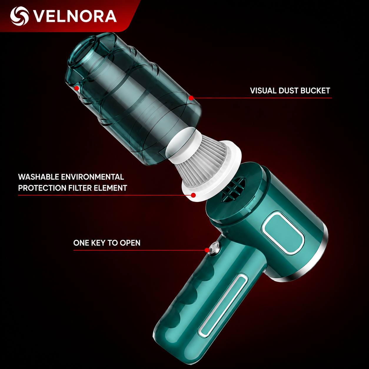 PowerClean Car Vacuum